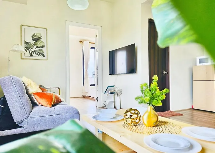 Lägenhet Spacious 1br In By Hanashima Near It Park With Fast Wifi, Netflix And Pool *