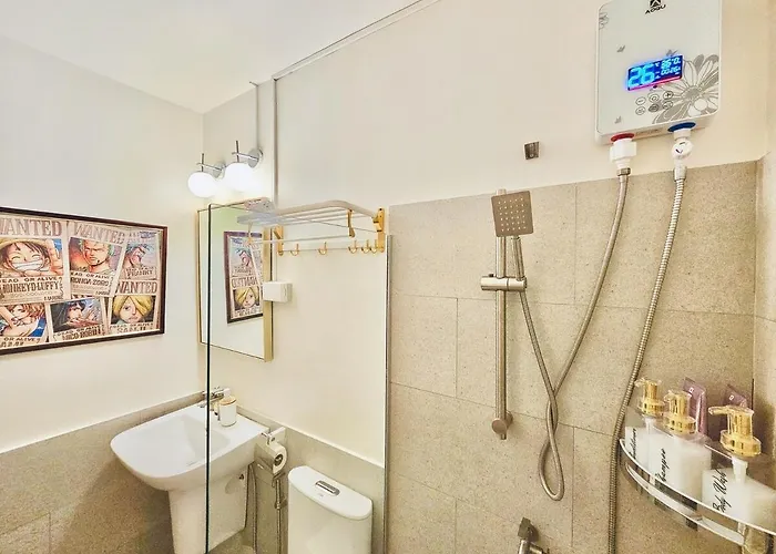 Lägenhet Spacious 1br In By Hanashima Near It Park With Fast Wifi, Netflix And Pool
