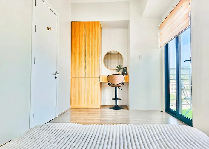Spacious 1br In By Hanashima Near It Park With Fast Wifi, Netflix And Pool Lägenhet Cebu